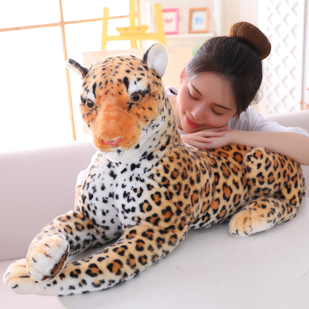 Giant Realistic Leopard Plush
