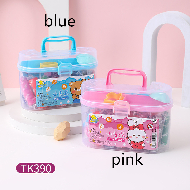 Wheat Play Dough House Tub (Blue or Pink) โ photo 2