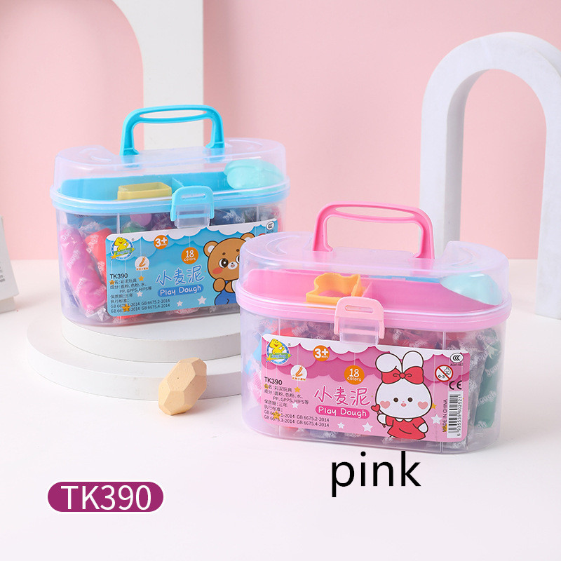 Wheat Play Dough House Tub (Blue or Pink) โ photo 5