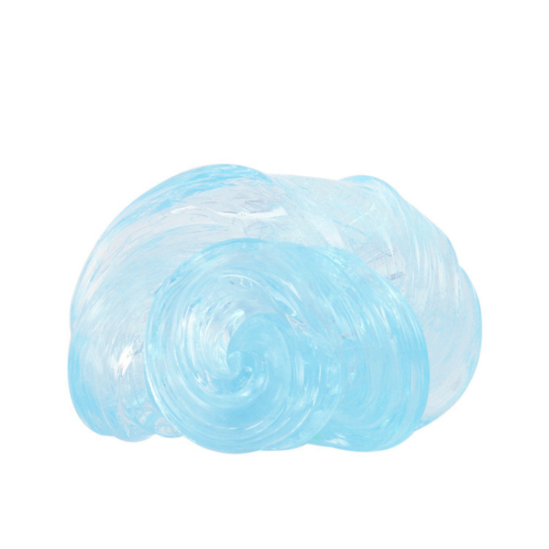 Pink Crystal Clear Glass Slime โ photo 2