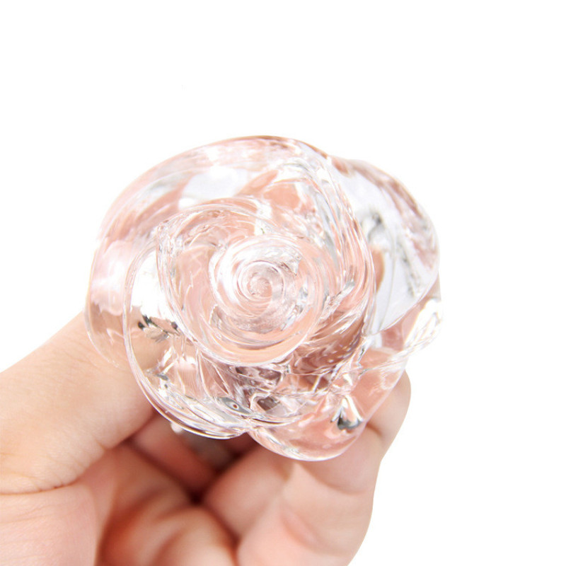 Pink Crystal Clear Glass Slime โ photo 4