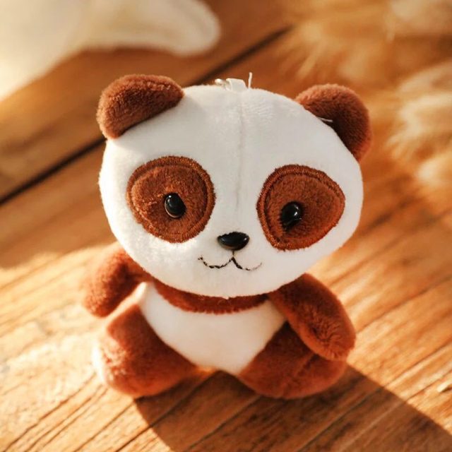 Tiny Panda Pal Keychain Plush