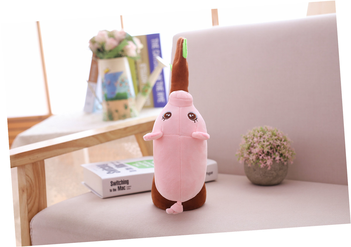 Pink Mole Plush With Felt Tree โ photo 5