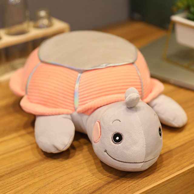 Jumbo Iridescent Shell Turtle Plush โ photo 3