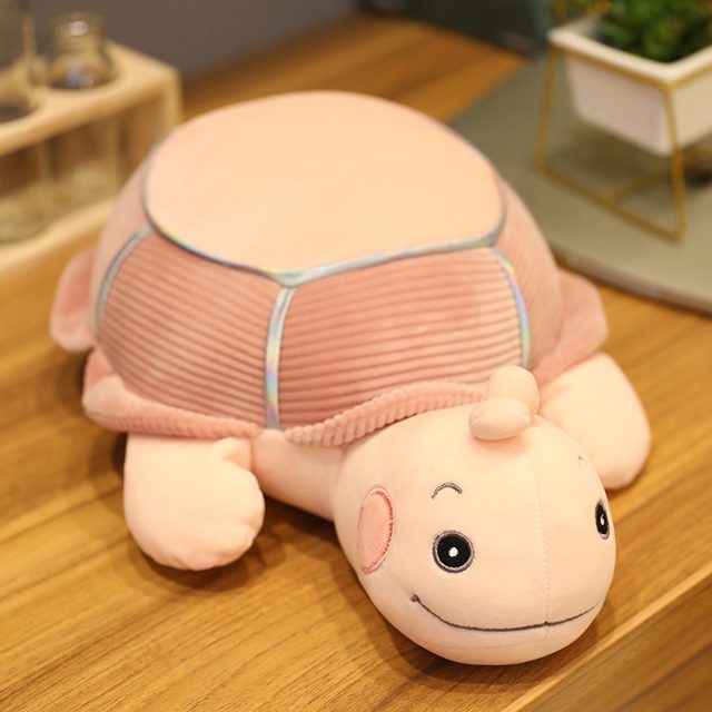 Jumbo Iridescent Shell Turtle Plush โ photo 5