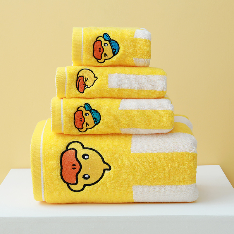 Little Yellow Duck Plush Towel Toy โ photo 2
