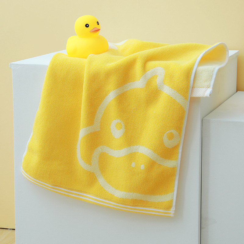 Little Yellow Duck Plush Towel Toy