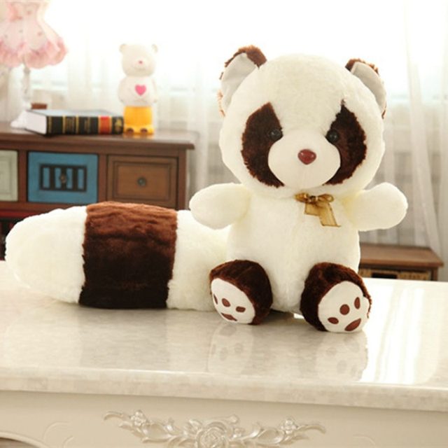 Long-Tail Raccoon Plush Buddy