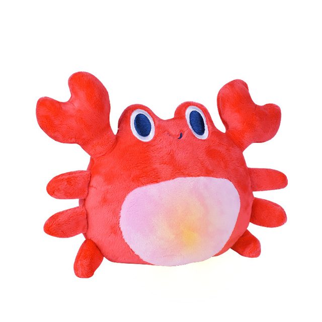 Chubby Red Crab Plush