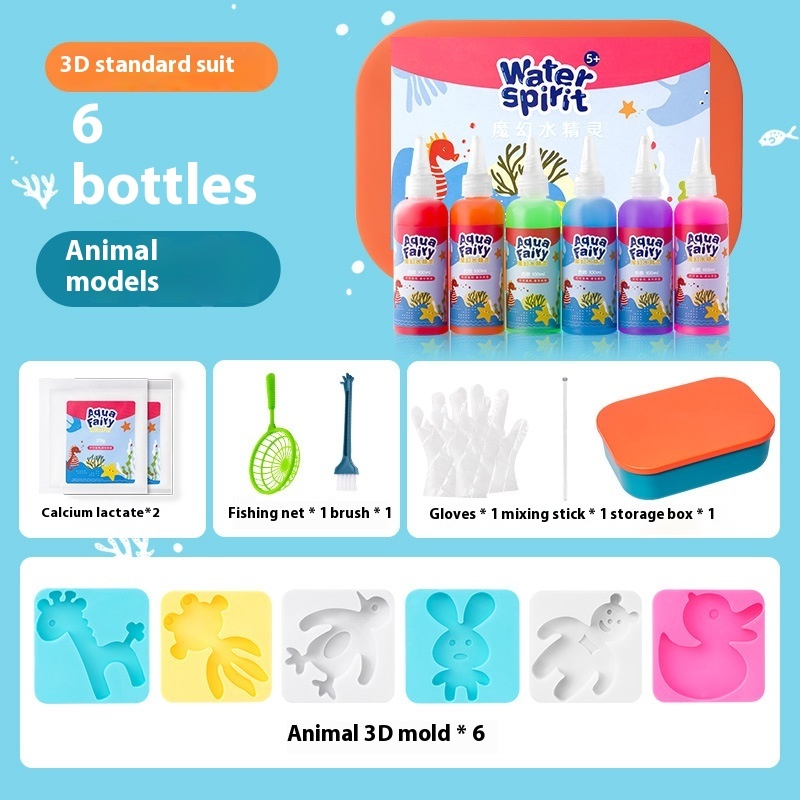 3D Aqua Fairy Water Elf Kit - 4 Bottles, 3D Molds โ photo 2