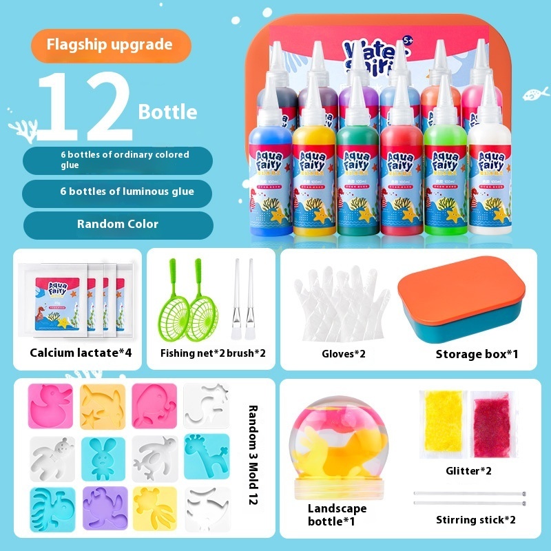 3D Aqua Fairy Water Elf Kit - 4 Bottles, 3D Molds โ photo 5