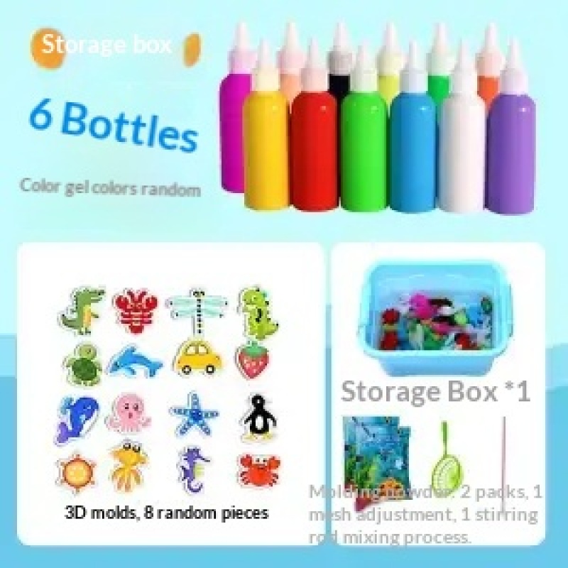 Magic Water Elf Gel Kit, 6 Gels + 8 Molds — photo 2