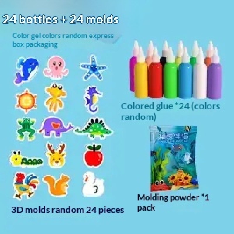 Magic Water Elf Gel Kit, 6 Gels + 8 Molds — photo 6