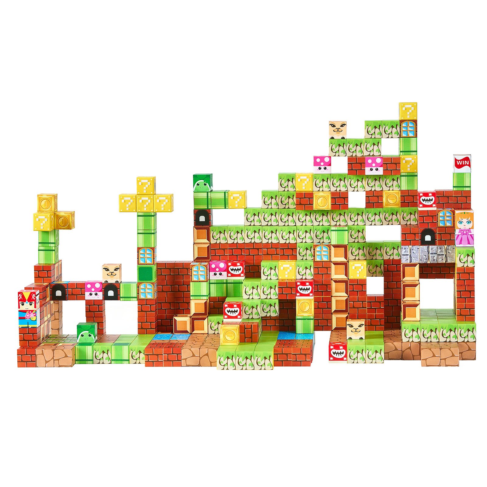 Magnetic Building Blocks 100-Piece Set โ photo 2