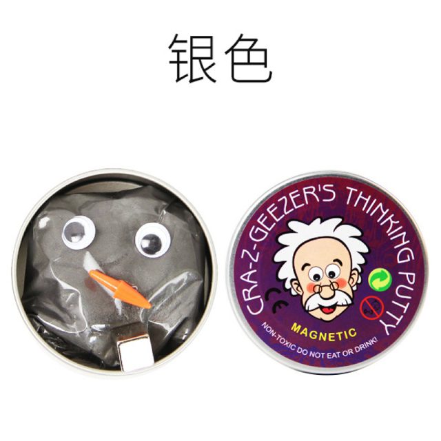 Green Magnetic Thinking Putty Tin โ photo 3