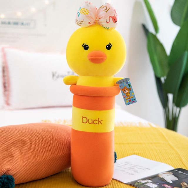 Lash Duck Long Bolster Pillow Plush 65cm โ photo 3