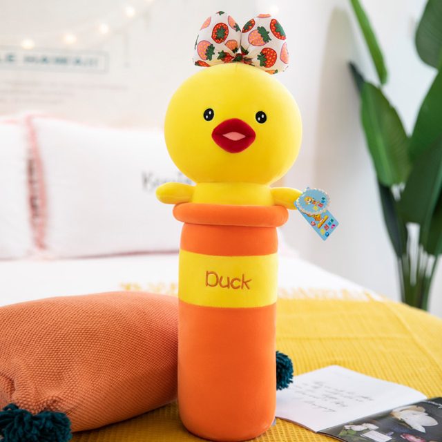 Red-Lips Duck Long Bolster Pillow Plush 65cm โ photo 2