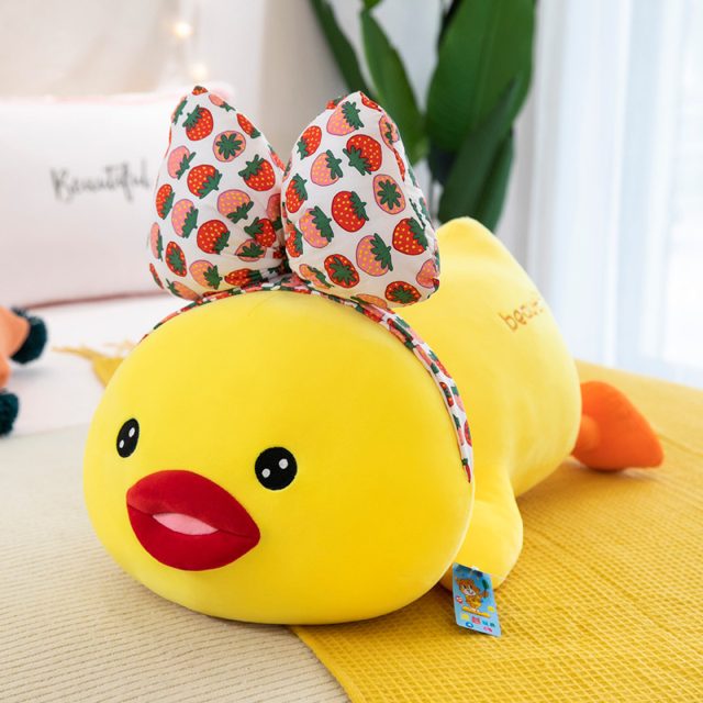 Red-Lips Duck Lying Plush 45cm โ photo 3