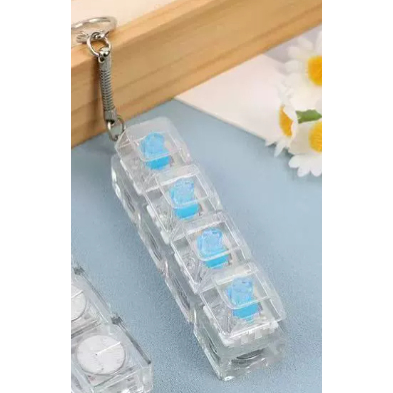 Light-Up Mechanical Keyboard Switch Keychain