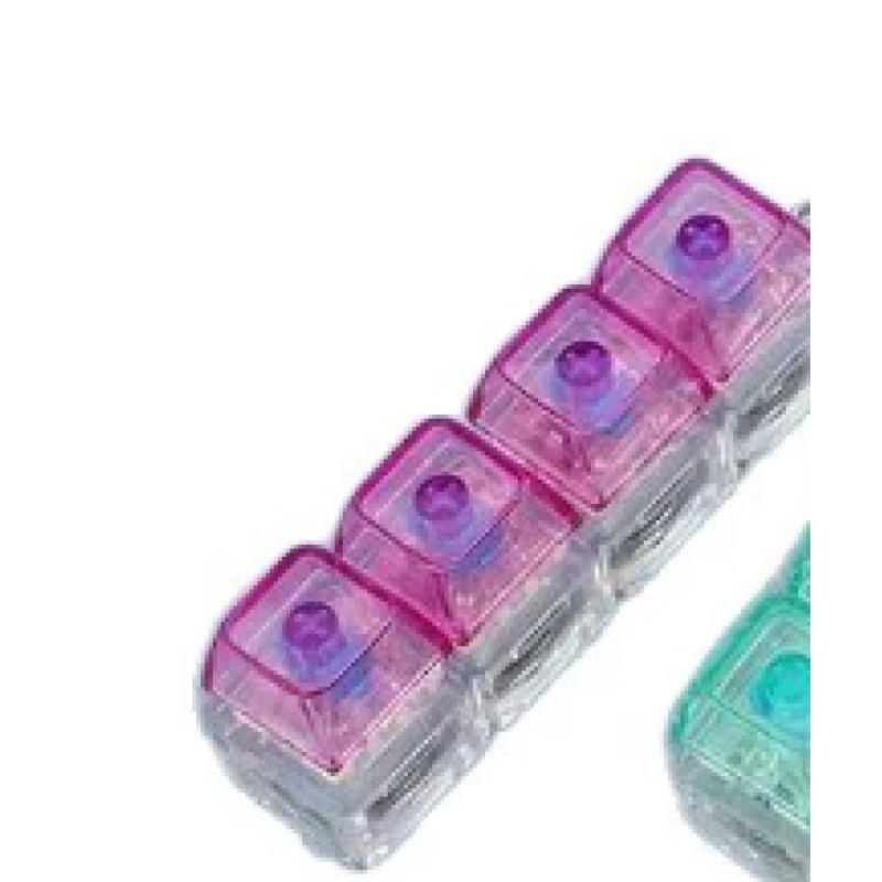 Light-Up Mechanical Keyboard Switch Keychain — photo 2