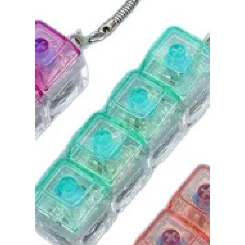 Light-Up Mechanical Keyboard Switch Keychain — photo 3