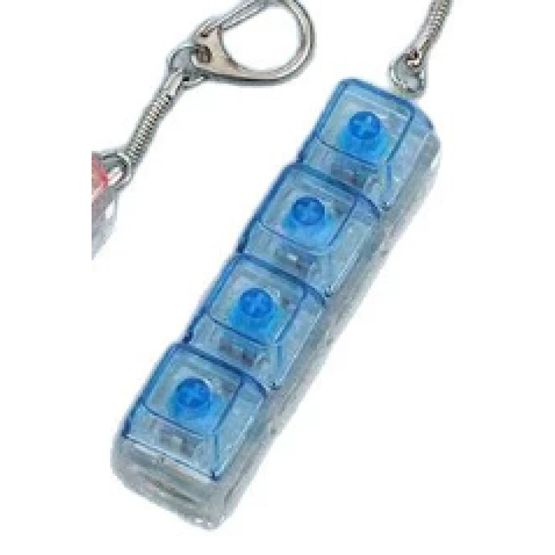 Light-Up Mechanical Keyboard Switch Keychain — photo 5
