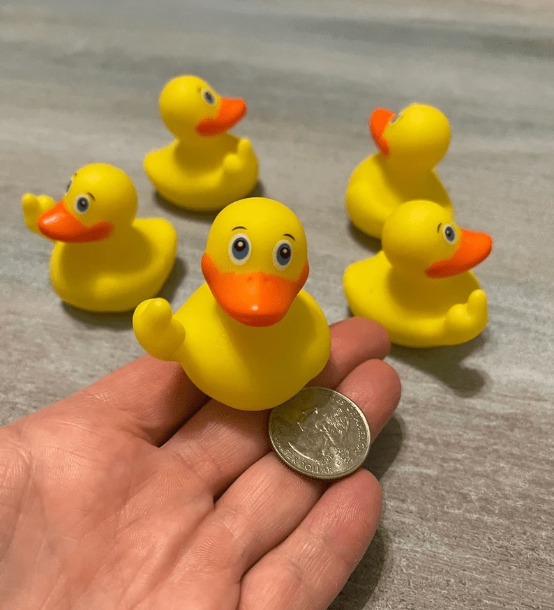 Flicking Finger Yellow Duck Novelty Toy โ photo 3