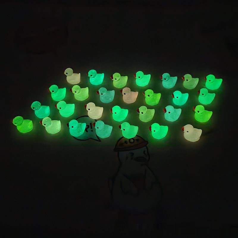 Mini Transparent Duck Figurines โ photo 2