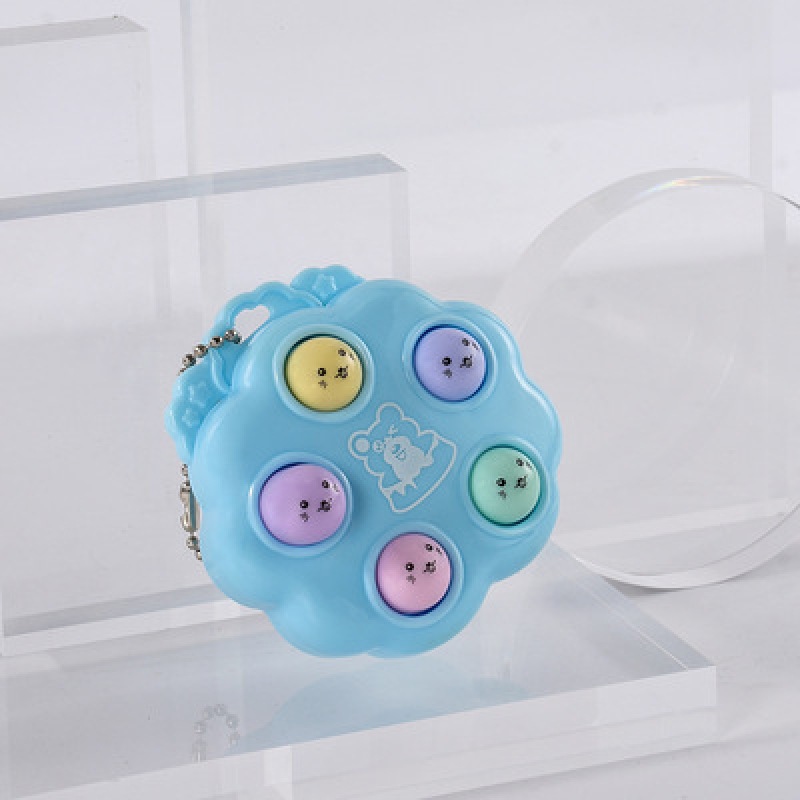 Mini Whac-A-Mole Handheld Game Keychain