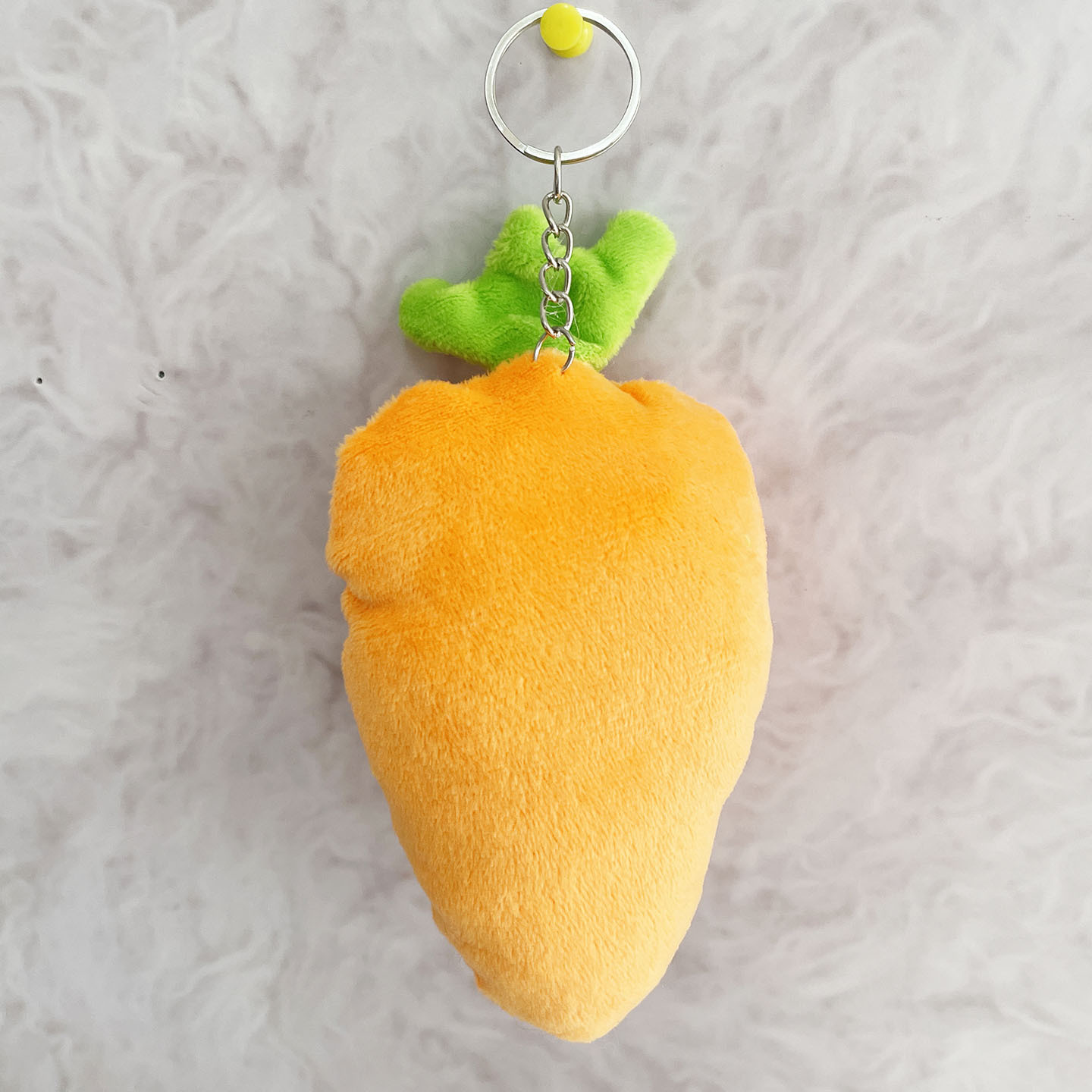 Happy Carrot Plush Keychain โ photo 3