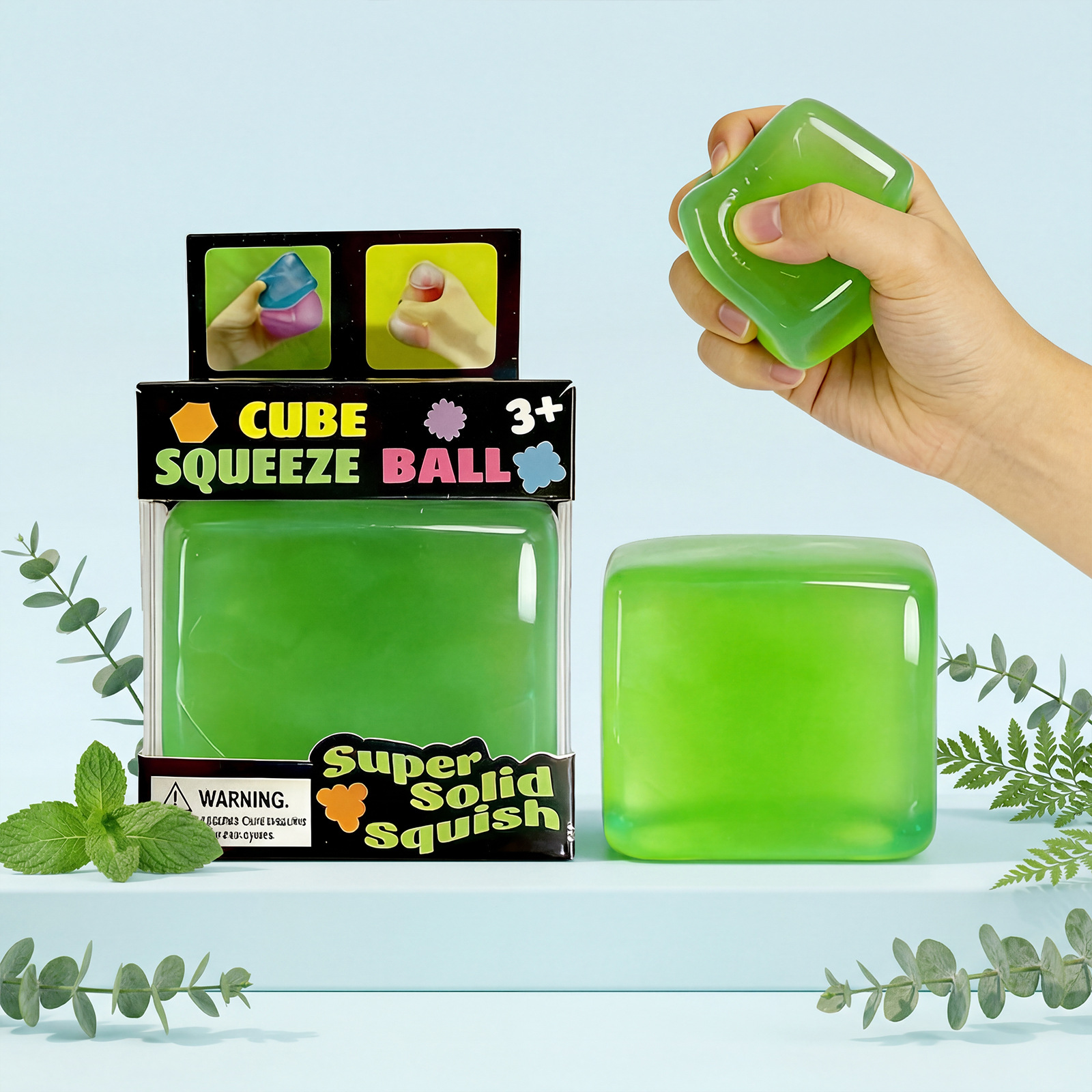 Jelly Ice Cube Squeeze Ball โ photo 4