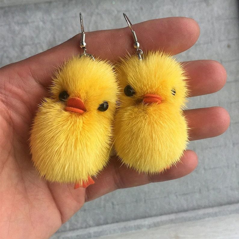 Fluffy Duck Charm Keychain โ photo 2