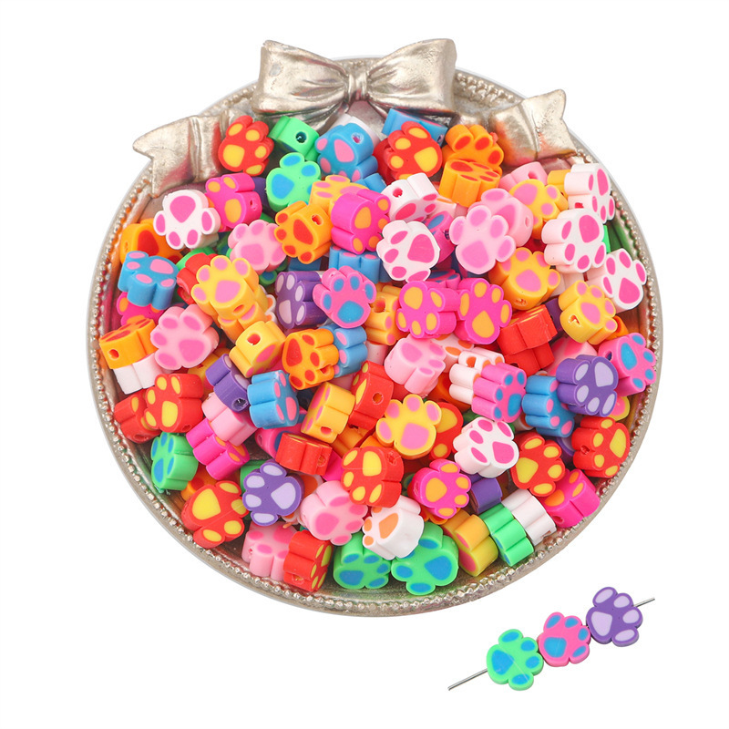 Peppermint Candy Polymer Clay Slice Beads โ photo 3