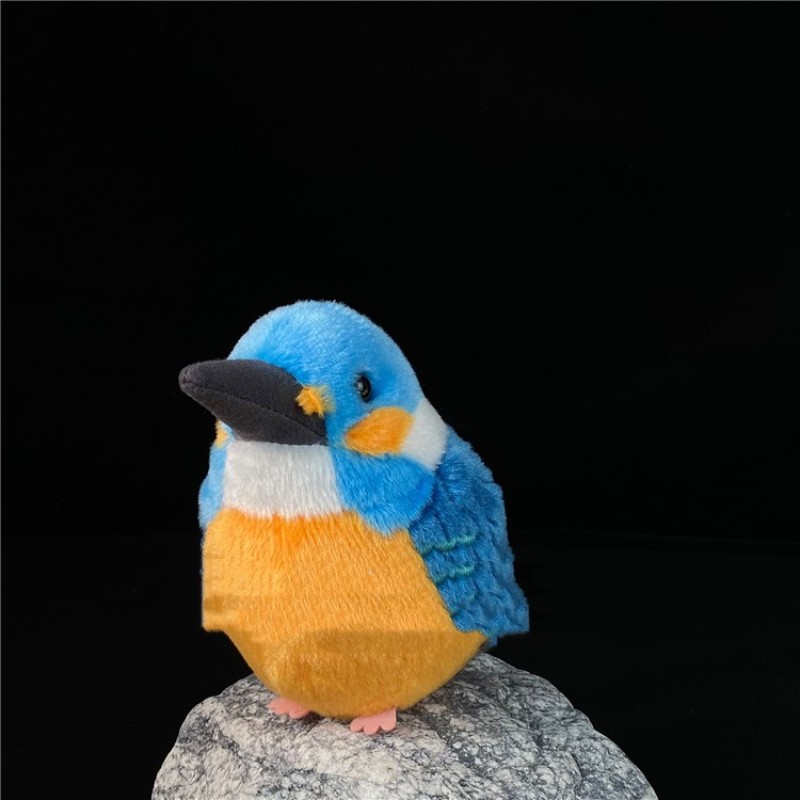 Realistic Kingfisher Bird Plush