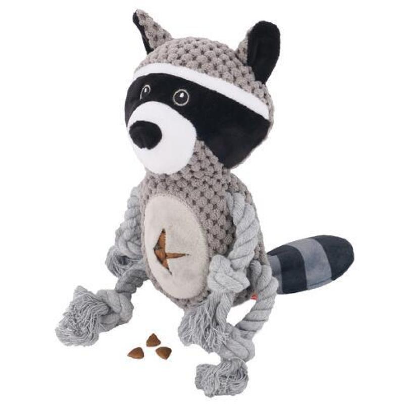 Monkey Squeaky Plush Dog Toy with Rope Limbs โ photo 2