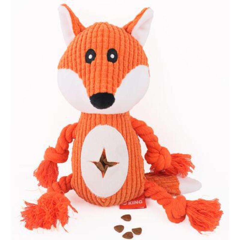 Monkey Squeaky Plush Dog Toy with Rope Limbs โ photo 4