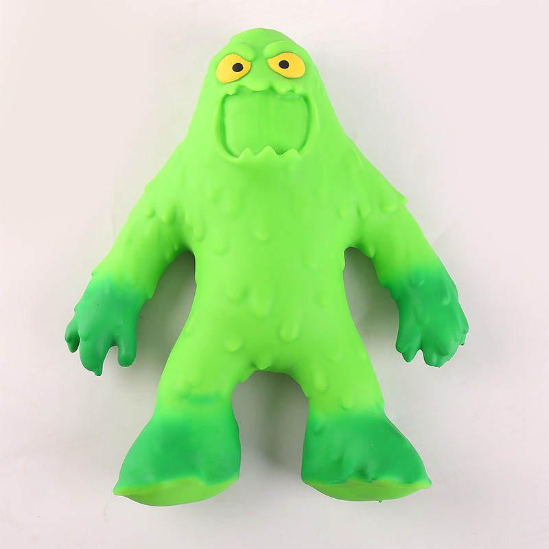 Stretchy Green Goo Monster