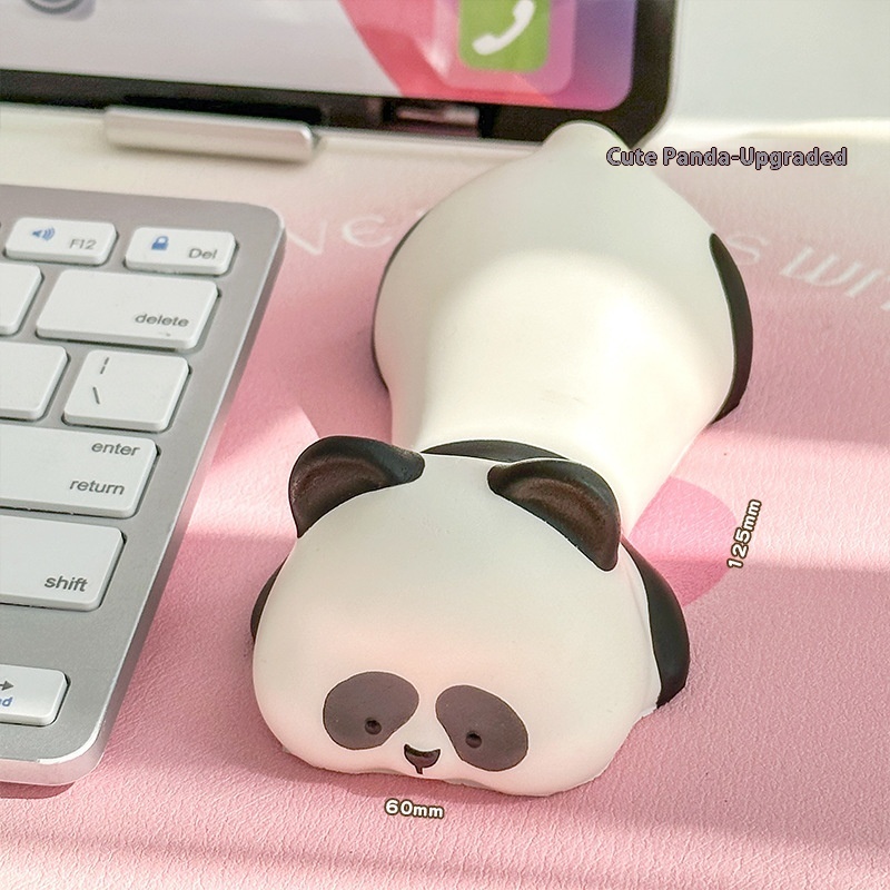 Panda Squishy Wrist Rest for Keyboard