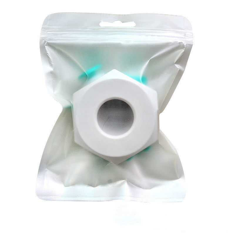 Hexagon Fidget Ring Toy with Spinner & Buttons โ photo 5