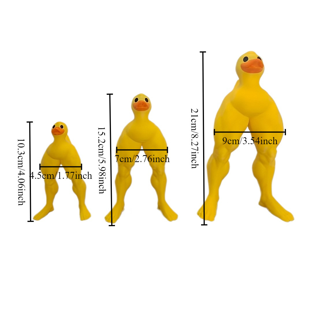 Buff Muscle Duck Desk Figure — photo 2