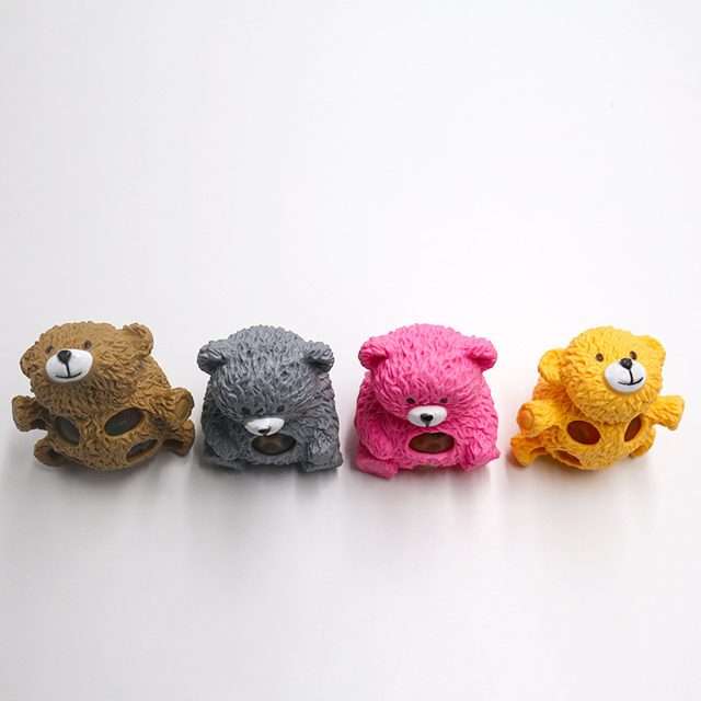 Dino Mesh Bead Squeeze Ball โ photo 4