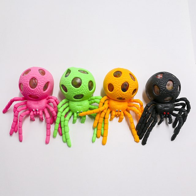Dino Mesh Bead Squeeze Ball โ photo 6