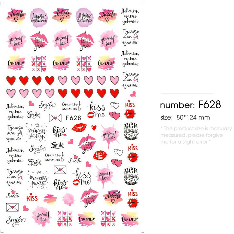 Watercolor Butterfly & Flower Nail Art Stickers โ photo 4