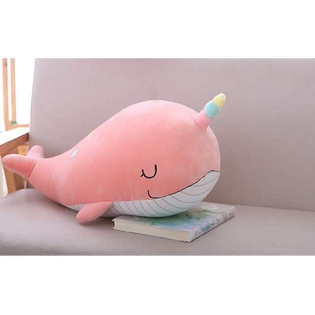 Pastel Narwhal Cuddle Body Pillow โ photo 3