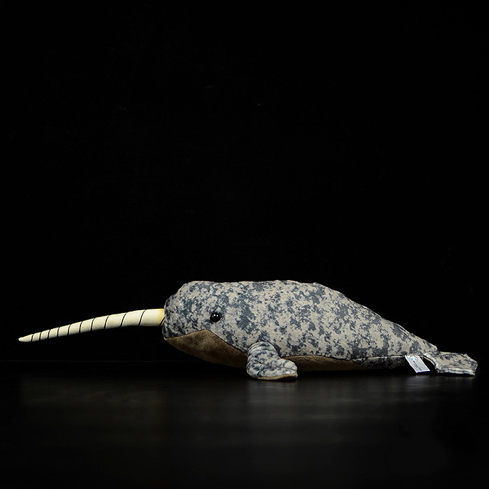 Lifelike Deep-Sea Narwhal Plush โ photo 2