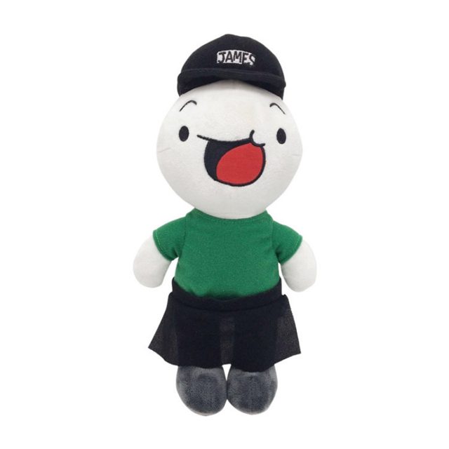 Smiley White Cartoon Buddy Plush โ photo 2