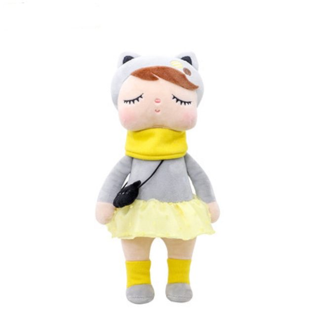 Sleepy Kitty Doll Plush with Ears