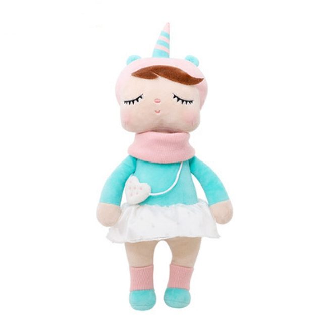 Sleepy Unicorn Doll Plush with Horn