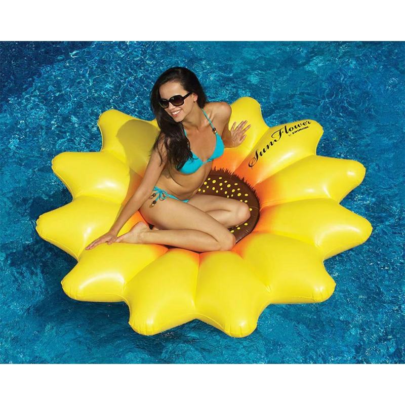 Giant Sunflower Inflatable Pool Float