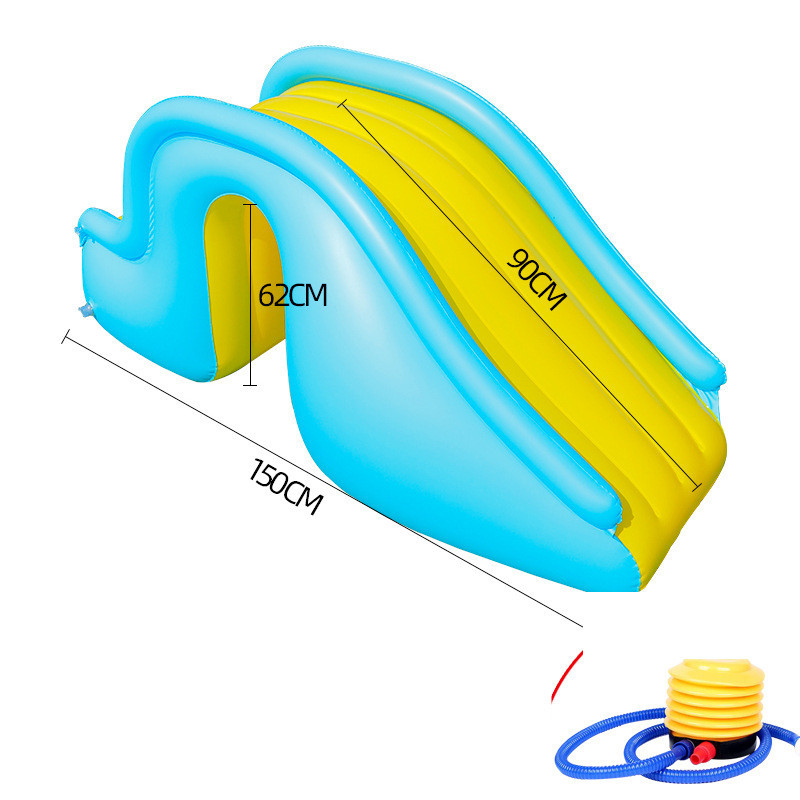 Inflatable Poolside Water Slide โ photo 2